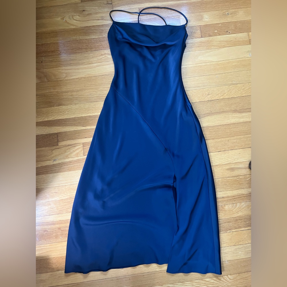 Elegant Blue Evening Gown